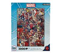 AQUARIUS Marvel Spider-Man Heroes Puzzle (Rompecabezas de 3000 Piezas), Producto Oficial de Marvel Comics y coleccionables, sin deslumbramiento, Ajuste de precisión, 32 x 45 Pulgadas