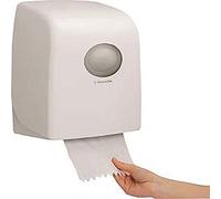 Aquarius Slimroll Dispensador de Toallas Secamanos en Rollo 6953-1 x Blanco Dispensador de secamanos