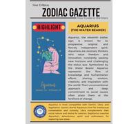 Aquarius Star Edition: Zodiac Gazette: A Guided Journal for Cosmic Self-Discovery
