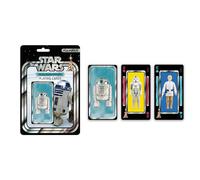 AQUARIUS Star Wars R2D2 Premium - Baraja de cartas temática R2D2 para tus juegos de cartas favoritos - Producto oficial de Star Wars y coleccionables