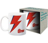 AQUARIUS Taza de cerámica con logotipo de David Bowie de 325 ml