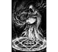 Aquarius: The Abyssal Vessel: Dark Gothic Zodiac Journal: Ruled and Blank Pages for Dark Fantasy Aesthetics, Occult Art Scrapbooking, and Esoteric Reflection