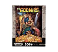 AQUARIUS The Goonies - Rompecabezas de 500 piezas (rompecabezas de 500 piezas), sin reflejos, ajuste de precisión, producto oficial de la película The Goonies y coleccionables, 14 x 19 pulgadas