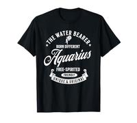 Aquarius Water Bearer Vibes The Free Spirited Sign Hombres Mujeres Camiseta