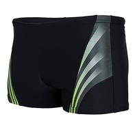 Aquarti Bañador para Hombre, Negro/Verde, XL
