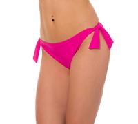 Aquarti Bragas de Bikini Mujer con Lazos Laterales - Braguitas Mujer Bikini de Tiro Bajo, Rosa, 44