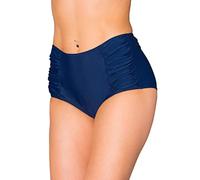 Aquarti Bragas de Bikini Mujer Talle Alto con Fruncidos | Aquarti Braga Mujer Clásica de Baño