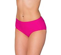 Aquarti Braguitas de Bikini Mujer de Tiro Medio - Bragas de Bikini Clásicas en Colores Sólidos, Rosa, 48