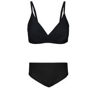 Aquarti Conjunto de Bikini para Niñas Bustier Bikini Breve Traje de Baño de Dos Piezas, 039 Negro, 164