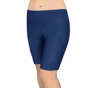 Aquarti Mujer Bañador Shorts Tallas Grandes, Azul Oscuro, 56