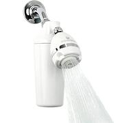 Aquasana Filtro de ducha AQ-4100-E WaterSense cabezal ajustable KDF suaviza piel y cabello
