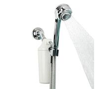 Aquasana Filtro de ducha | Recomendado por dermatólogos para una piel y cabello más suaves y saludables | Probado para reducir el 90% del cloro durante 6 meses | Alta presión | Cabezal de ducha