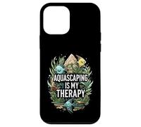 Aquascaping Is My Therapy Aquarium Fish Tank Hobby Carcasa para iPhone 12 Mini