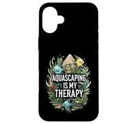 Aquascaping Is My Therapy Aquarium Fish Tank Hobby Carcasa para iPhone 16 Plus