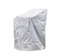 Aquashield Stapelstuhlhülle 67x67xH80 / 110CM Gris Claro 100% Poliéster Cubierta
