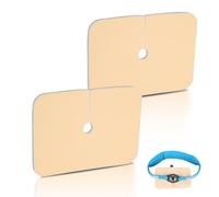 AQUASHIELDING Almohadillas de traqueotomía, Espuma para apósito traqueal con Abertura para cirugía de Cuello, apósito de estomas desechable (5 Piezas)