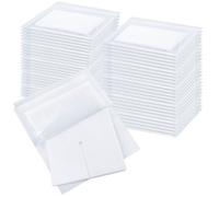 AQUASHIELDING Almohadillas para apósitos de traqueostomía, apósitos Desechables para estomas, apósitos para Tubos de Garganta para Mantener Limpio y seco (100 Unidades)