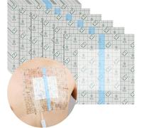 AQUASHIELDING Cubierta de Ducha Impermeable para Puerto de diálisis, Protectores de Ducha con catéter PD, Puerto de quimioterapia, Almohadilla Central Antiadherente para Parche de Ducha (50 Piezas)