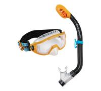 Aquasphere Combo Avila Jr 2.0 Snorkeling, Unisex-Adult, Black Blue, S