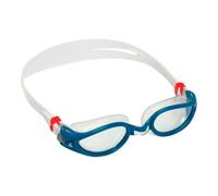 AQUASPHERE Kaiman Exo - Gafas de natación para Hombres y Mujeres, óptimas para la Piscina y el Entrenamiento, con Ajuste fácil, Transparente y Azul