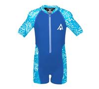 AQUASPHERE Stingray, Traje de natación y Buceo de Manga Corta para niños, Neopreno, Mantiene el Calor, Libertad de Movimiento, para la Piscina y el mar