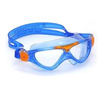 AQUASPHERE Vista JR Gafas de Natación para Niños, Niños a partir de 6 Años, Protección UV, Sellado de Silicona, Lentes Antivaho y Antifugas, Chicos y Chicas, Gafas de Natación