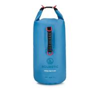 AQUASTIC Dry Bag 20 l Impermeable PVC 500D | Cierre Enrollable con Hebilla | Dos Correas Ajustables | Entrada Ancha | Medidas 23 × 62 cm | Ideal para Kayak y Trekking, Naranja, Normal