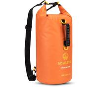 AQUASTIC Dry Bag 20 l impermeable PVC 500D | Cierre enrollable con hebilla | Dos correas ajustables para hombros y espalda | apertura ancha | dimensiones 23 × 62 cm | Ideal para kayak y trekking, azul