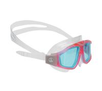 AQUASTIC Gafas de natación para niños MAKO Jr en rosa, máscara de esnórquel con tecnología UV, antivaho, de policarbonato y silicona, ajuste ajustable, impermeable y cómodo