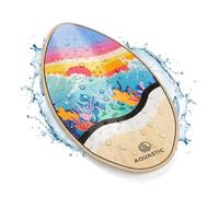 AQUASTIC Lagoon - Tabla de esquí de Madera contrachapada de álamo, 99 x 49 cm, hasta 100 kg, Multicolor