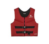 AQUASTIC Omni 50N Belay Chaleco - Neopreno, ISO 12402-5, Ideal para Sup, Kayak y Bote Inflable, Ligero y cómodo (Rojo, XS)