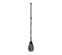 AQUASTIC, Remo Sup de 3 Piezas, Longitud Ajustable de 140 a 180 cm, Barra de Aluminio Reforzado con Fibra de Vidrio, polea Resistente, Color Negro AQS-SPD001