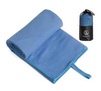 AQUASTIC Toalla Havlu Talla XL Secado Rápido Toalla de Viaje para Personas Activas 110x175 cm Ligera y Compacta Fabricada en Poliéster y Poliamida Ideal para Piscina Playa Gimnasio Color Azul Navy