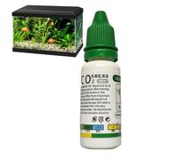 Aquatic CO2 - Comprobador de caída de vidrio de CO2, kit de prueba de CO2 para peceras, solución de comprobador de caída de CO2 de Aquatics, kit funcional de CO2 para acuario