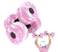 Aquatic Dumbbells, Foam Water Weights, 10.63x5.71 inches Low- Resistance Ergonomic Floating, Fitness Equipment for Aqua Workouts, Training, Home, Travel, Vacation, Pool