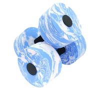 Aquatic Dumbbells for Pool Exercise, Foam Aerobic Workout Set, 10.63x5.71 Inches, Ergonomic Water Fitness Equipment for Resistance Training, Travel, Home, Vacation, Holiday
