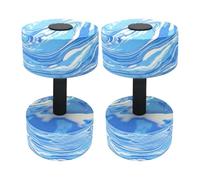 Aquatic Dumbbells, Water Aerobic Weights, Foam Exercise Set, 10.63x5.71 inches, Ergonomic Pool Fitness Gear, Lightweight Workout Equipment for Home Travel Vacation Holiday