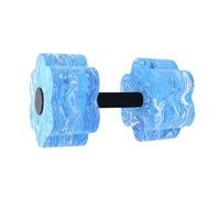 Aquatic Exercise Dumbbells - Lightweight Foam Fitness Barbells, 2lb Reusable Design with Non-Slip Grip for Water Aerobics Portable Workouts Equipment for Men and Women Durable Pool Training Supplies