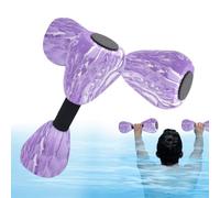 Aquatic Fitness Barbells - Water Aerobic Exercise Foam Dumbbell, Muscle Shaping Resistance Weights | Pool Aerobics Equipment For Workout Gym Outdoor Swimming Physical Training Strength Cardio