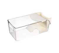 Aquatic Habitat - Ambiente de vida de anfibios, contenedor acrílico transparente para bichos pequeños, tanque de agua con recinto elevado, recipiente transparente para tritones, mariscos y peces