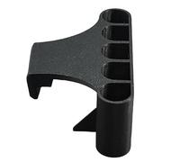Aquatic Plant Cups - Black Aquarium Planter with Back Hook & Drain Holes, Fish Tank Plant Holder for Live & Artificial Plants, Perfect for Betta & Shrimp Tanks, Durable & Space-Saving Aquarium Accesso