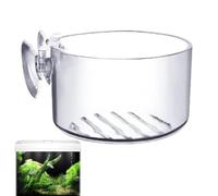 Aquatic Plant Pot - Acrílico Acuático Plant Cups Pot with Suction | Fish Tank Decorations | Propagación Cultivación Interior Shrimp Gardening Vivarium Paludarium Habitat Pond