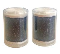 AQUAWATER - 104053 - Set de 2 cartuchos de filtro de carbón activo en el grifo para eliminar el sabor y olor en el agua del grifo de salida - cartucho de vida: 3 meses