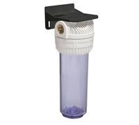 AQUAWATER - 104754 - Puerta simple filtro de cartucho desnuda - tamaño estándar de 10 "