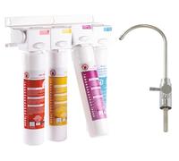 Aquawater - 106121 - Filtración de agua de bebidas - Aqua Ultrapur - Sistema de filtración ultra debajo del fregadero