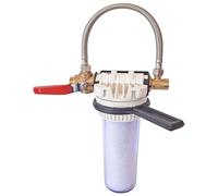 Aquawater - 106635 - Filtro de nueva generación simple - con bypass patentado EZ-120 y Multi Tarter Multi Cartridge 6 meses - Instalación de conexión de próxima generación sin herramienta - 6 meses