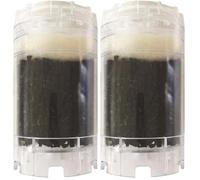 Aquawater - 106677 - Cartucho de carbono activo natural - Compatible con toda la altura -5-0.45 kg - carbón (Paquete de 2)