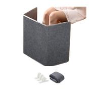 Aquecedor dobrável para debaixo da mesa | Aquecedor pessoal de espaço - aquecedor elétrico de pés com fecho automático e temperatura regulável para casa quarto sala de garagem