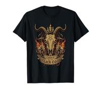 Aquelarre de la Cabra Negra Satánico Oculto Gótico Camiseta