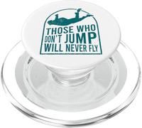 Aquellos Que no saltan Nunca vuelan Paracaidista PopSockets PopGrip para MagSafe